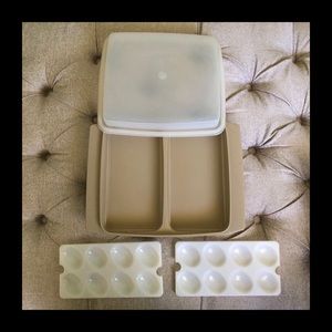 Vintage Tupperware Deviled Egg Container